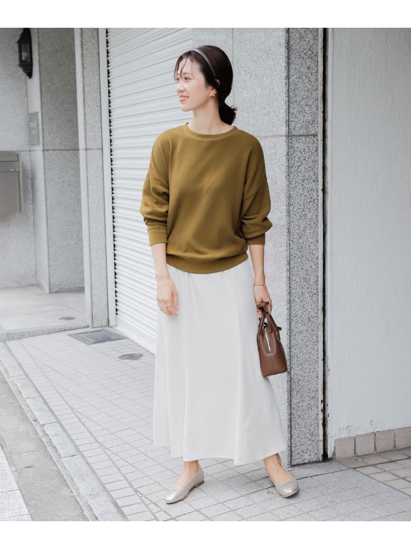 タックフライスロングスリーブシャツ アーバンリサーチドアーズ トップス カットソーシャツ ホワイト ブラウン ブラック[ ]