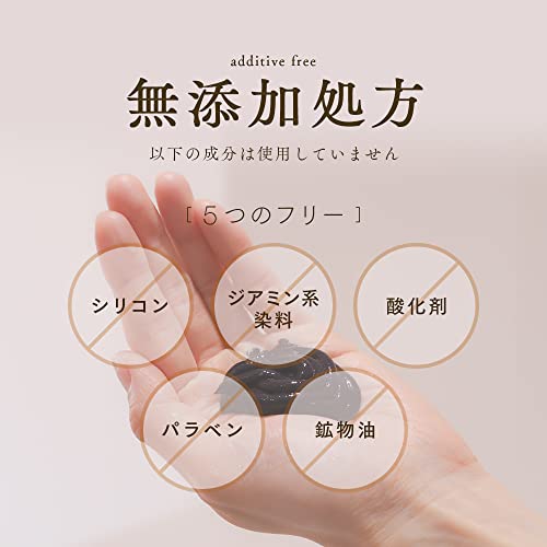 PROSIA(プロシア) ヘアカラートリートメント ヘアマスカラ ヘアケア2点セット ダークブラウン ヘアカラー トリートメント 白髪隠し ヘアマスカラ 白髪 徐々に染まる 馬油 艶 生え際 リタッチ