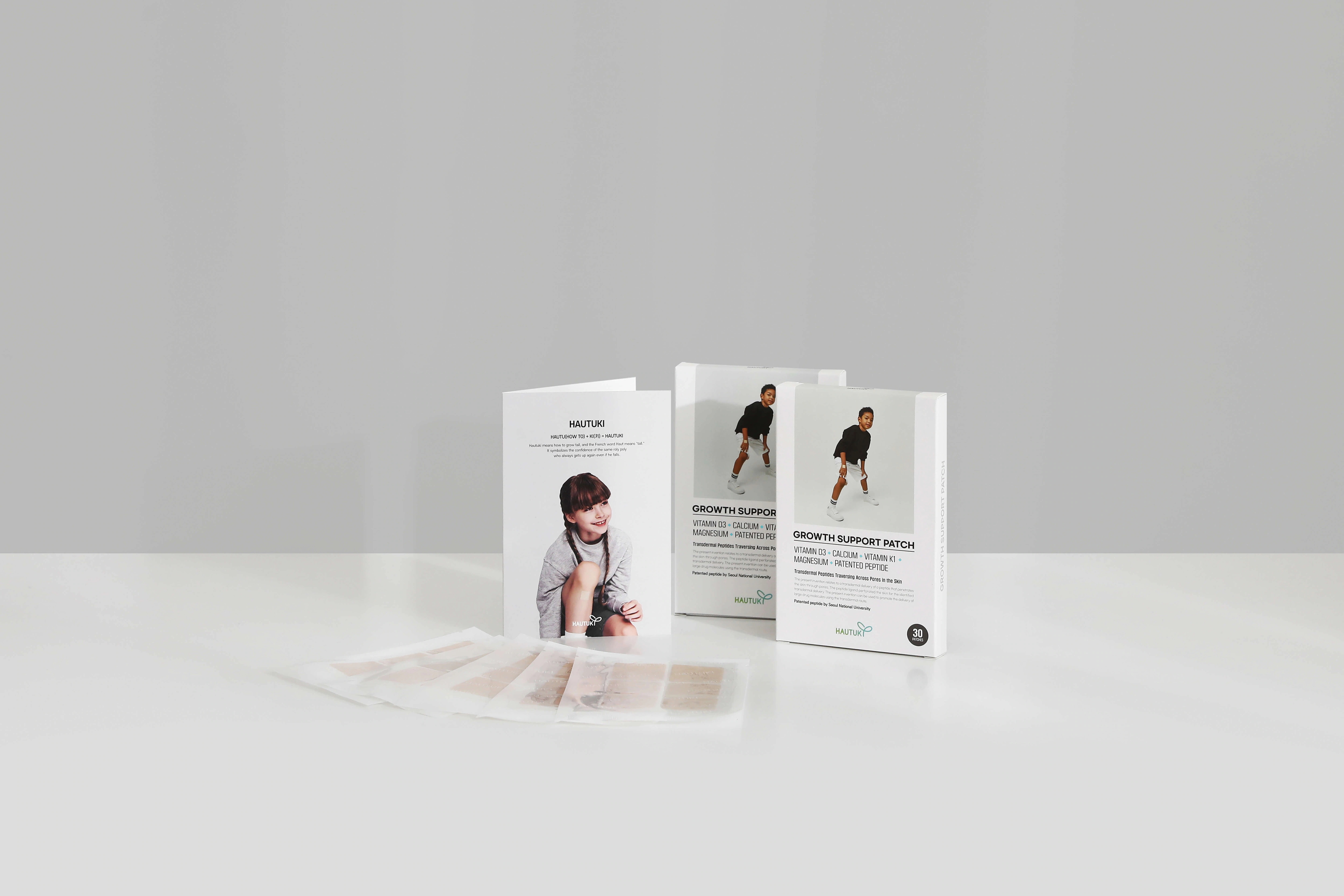 [ HAUTUKI ] 成長サポートパッチ（90日分・90枚入り）