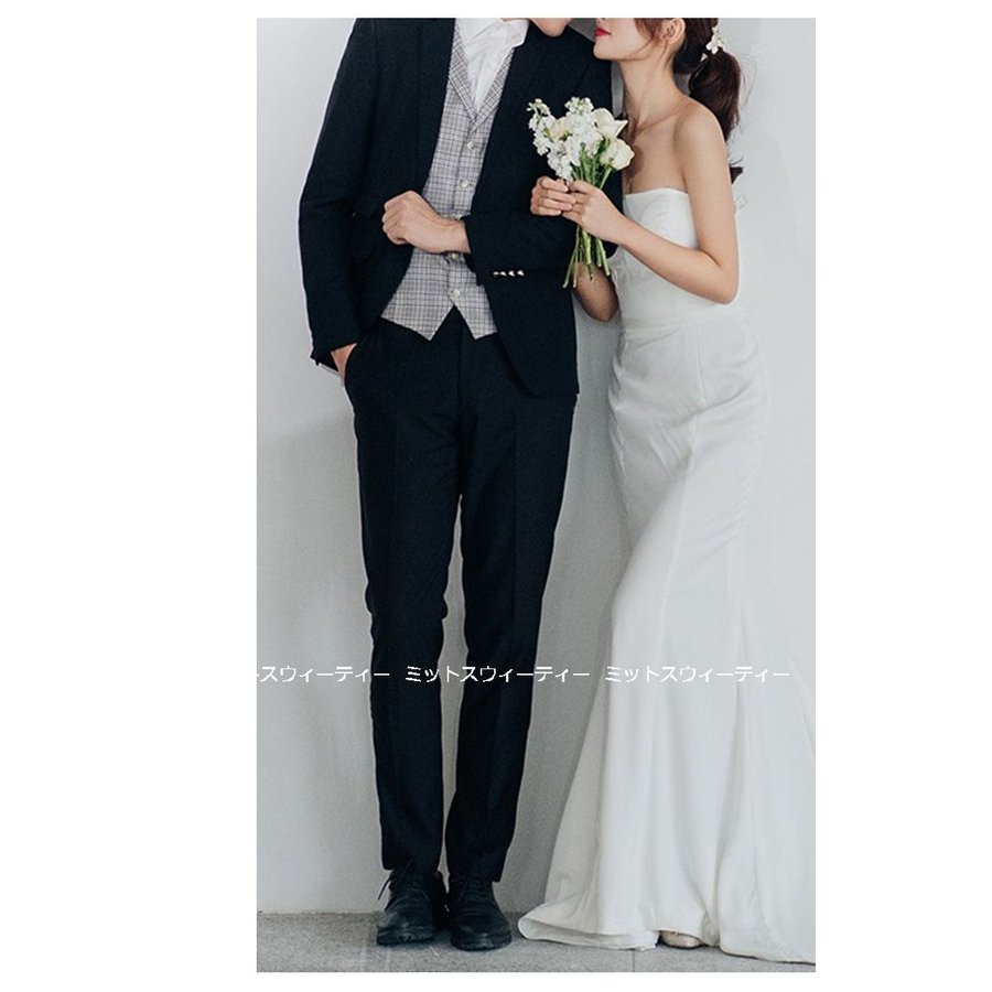 ウェディングドレス ロングドレス マーメイドライン ビスチェ 結婚式 ウエディングドレス 二次会 花 ウェディングドレス ロングドレス マーメイドライン ビスチェ 結婚式 ウエディングドレス 二次会 花