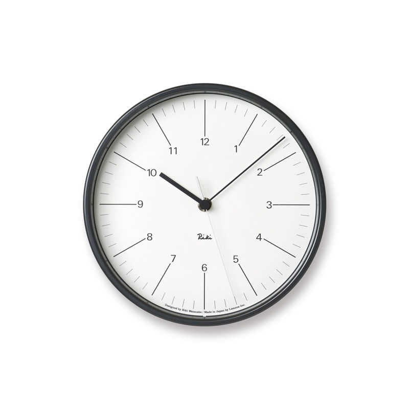タカタレムノス RIKI STEEL CLOCK Lemnos WR2410WH タカタレムノス RIKI STEEL CLOCK Lemnos WR2410WH