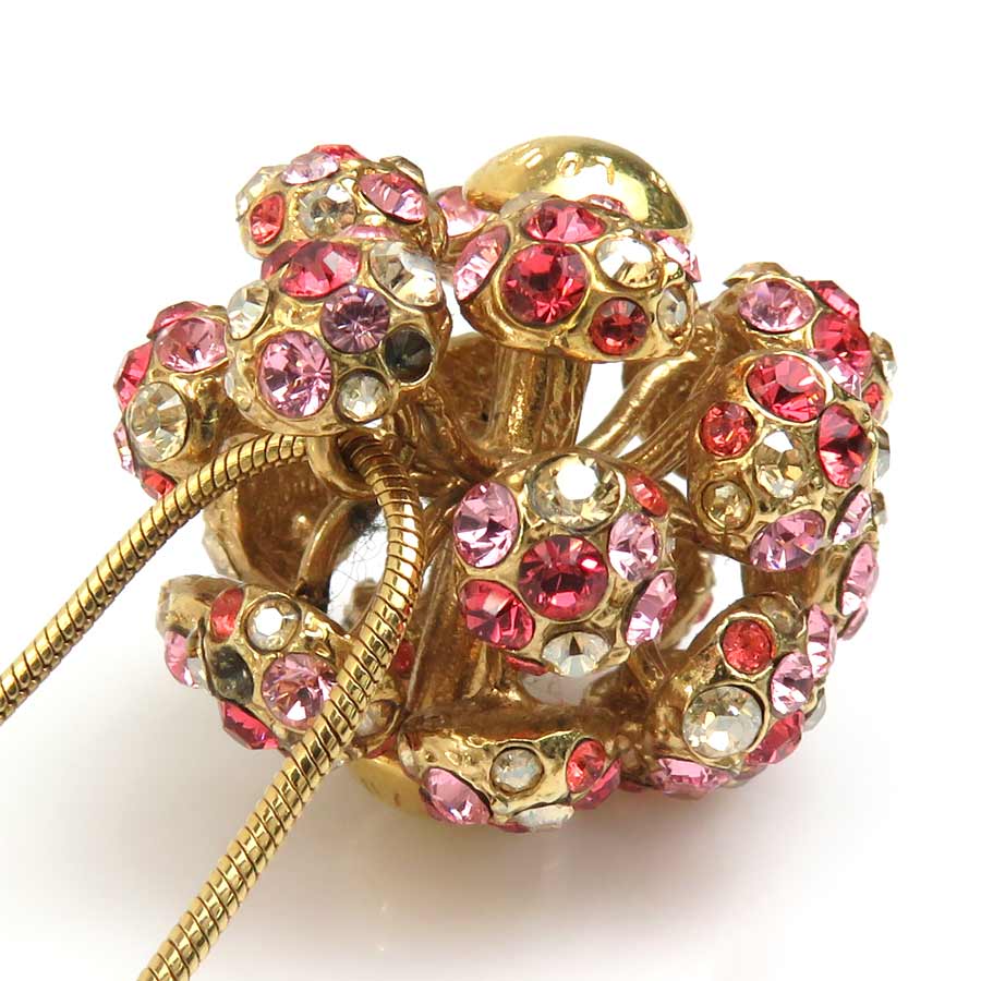 ルイ ヴィトン LOUIS VUITTON ネックレス パンダンティフ ミルエウンヌ ニュイ メタル/ラインストーン ゴールド/ピンク/レッド レディース w1031a ルイ ヴィトン LOUIS VUITTON ネックレス パンダンティフ ミルエウンヌ ニュイ メタル/ラインストーン ゴールド/ピンク/レッド レディース w1031a