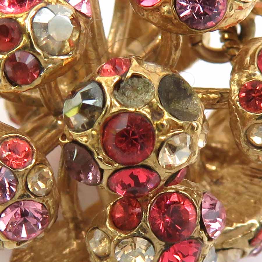 ルイ ヴィトン LOUIS VUITTON ネックレス パンダンティフ ミルエウンヌ ニュイ メタル/ラインストーン ゴールド/ピンク/レッド レディース w1031a ルイ ヴィトン LOUIS VUITTON ネックレス パンダンティフ ミルエウンヌ ニュイ メタル/ラインストーン ゴールド/ピンク/レッド レディース w1031a