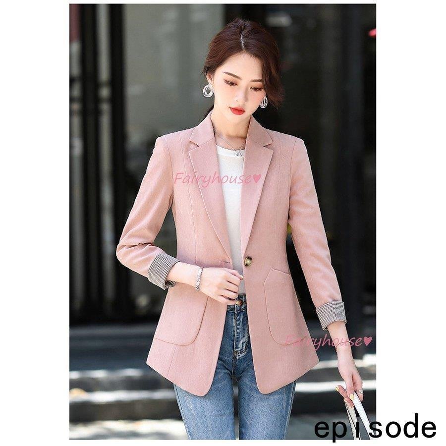 テーラードジャケット レディース 40代 七分袖スーツジャケット 黒 ブレザーコート 春コート 細身アウター 秋服 上品 通勤OL オフィス 30代 50代 テーラードジャケット レディース 40代 七分袖スーツジャケット 黒 ブレザーコート 春コート 細身アウター 秋服 上品 通勤OL オフィス 30代 50代