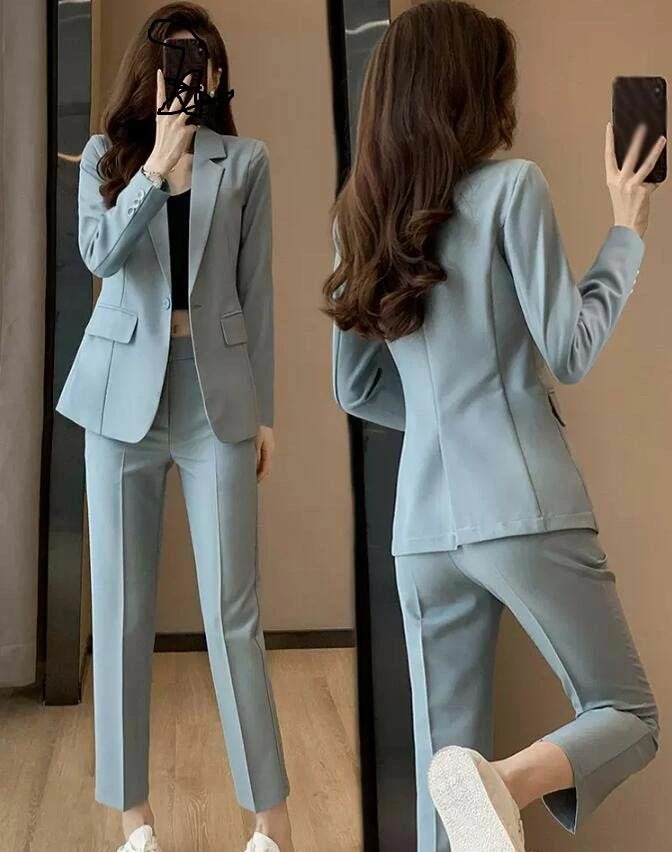 入学式 オフィス カジュアルスーツ OL レディース 事務服 可愛い 上品 ママスーツ ビジネススーツ フォーマルスーツ ジャケット+パンツ アップ 2点 リクルートスーツ 就活 卒業式 体型カバー 入学式 オフィス カジュアルスーツ OL レディース 事務服 可愛い 上品 ママスーツ ビジネススーツ フォーマルスーツ ジャケット+パンツ アップ 2点 リクルートスーツ 就活 卒業式 体型カバー