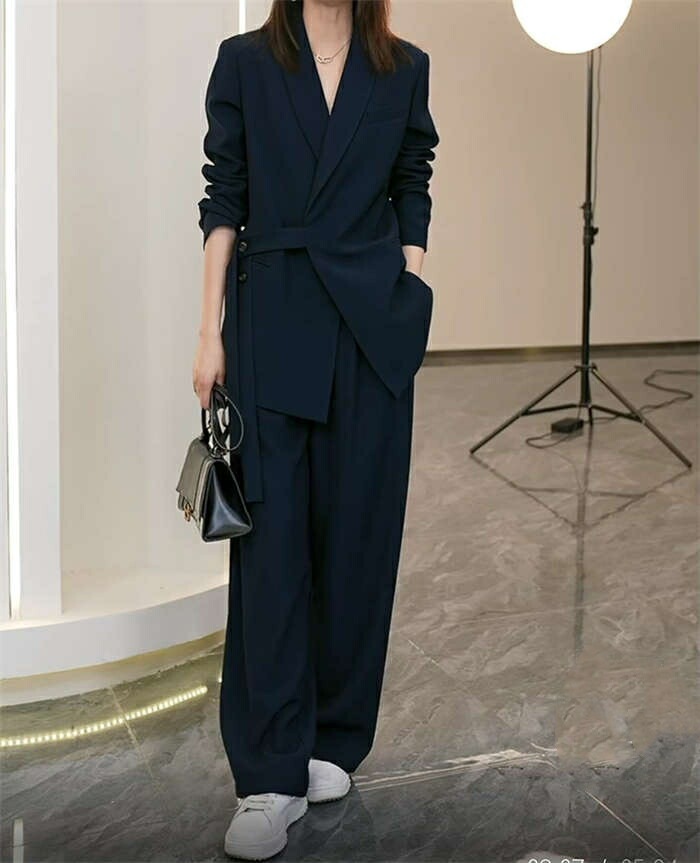 Pants suit 洗える~ スーツジャケット&ワイドパンツ 2点セット 20代 30代 40代 50代 ブラック 黒 ネイビー ブラウン 茶 ピンク 春夏秋冬 結婚式 お呼ばれ 冠婚葬祭 授業参観 洗える~ スーツジャケット&ワイドパンツ 2点セット 20代 30代 40代