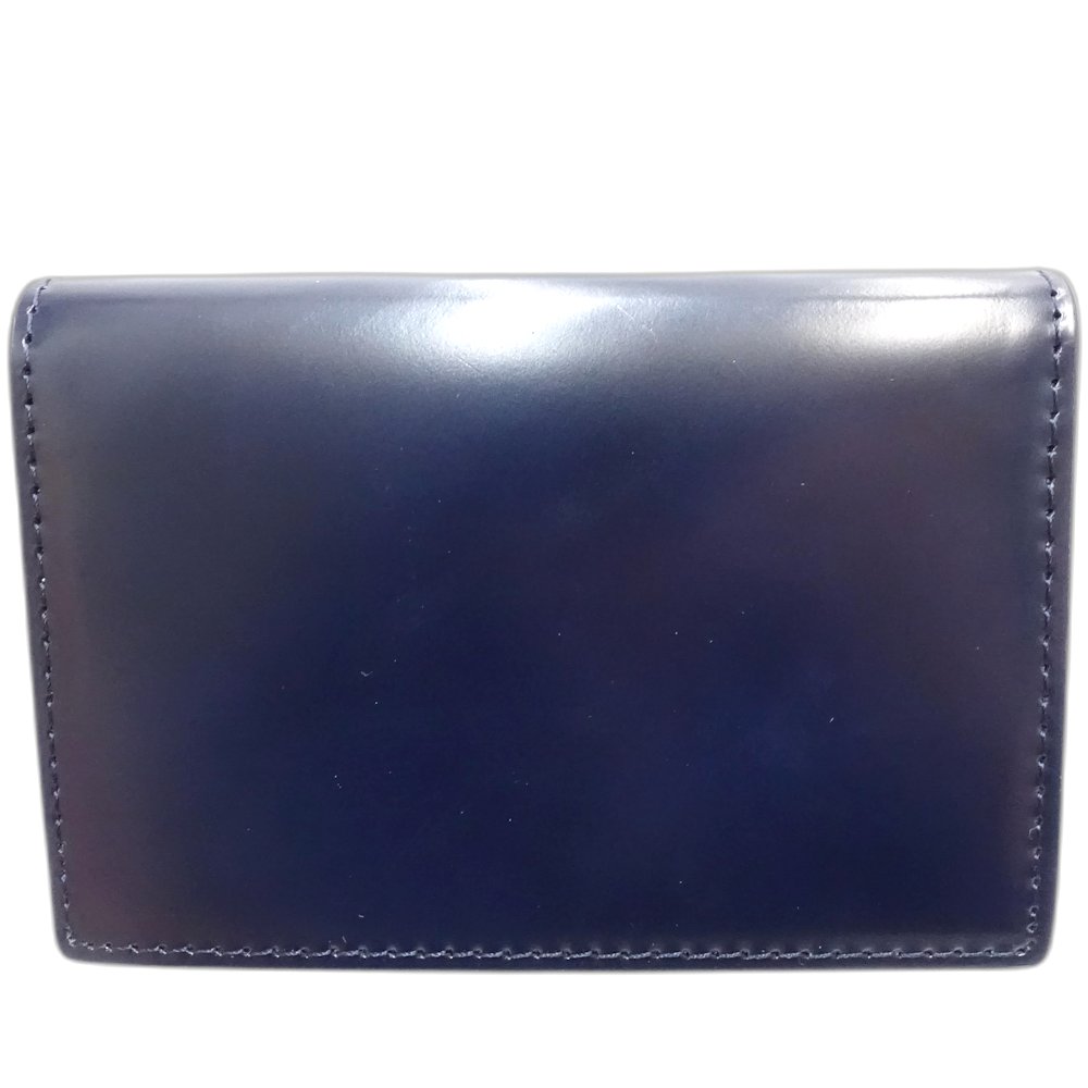 VASTOシリーズ ヴァスト 名刺入れ カードケース レザー ネイビー/181311 未使用 VASTOシリーズ ヴァスト 名刺入れ カードケース レザー ネイビー/181311 未使用