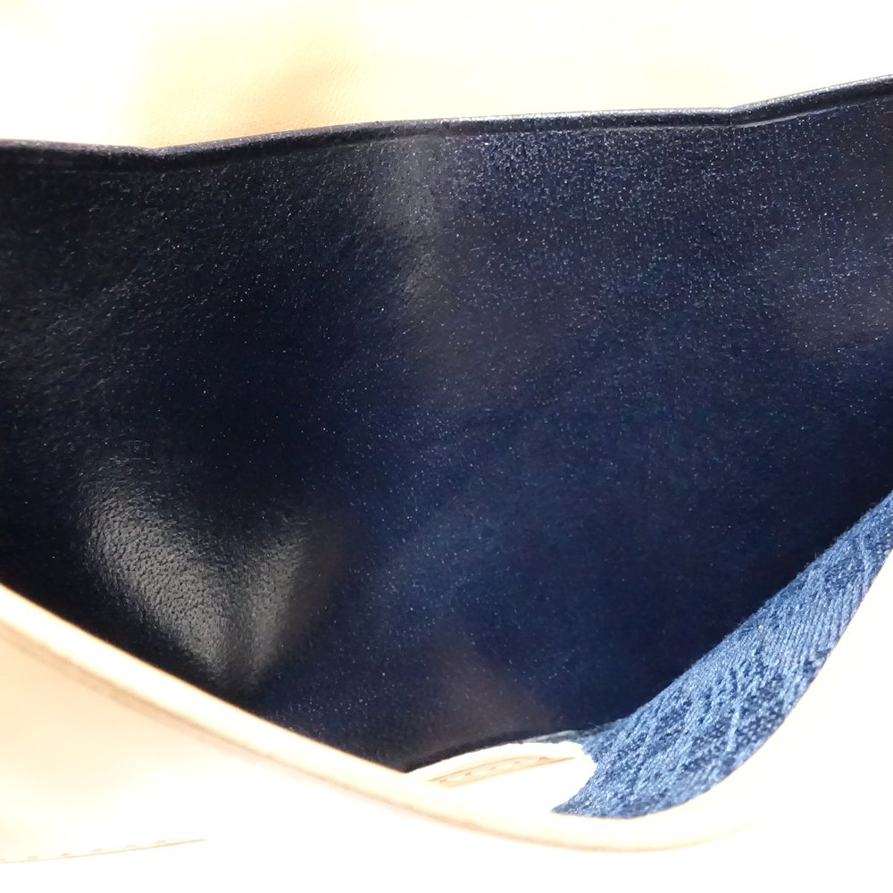 VASTOシリーズ ヴァスト 名刺入れ カードケース レザー ネイビー/181311 未使用 VASTOシリーズ ヴァスト 名刺入れ カードケース レザー ネイビー/181311 未使用