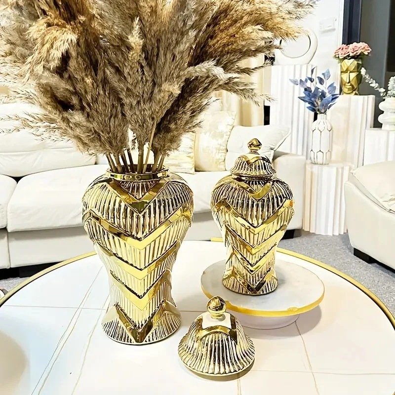 フラワーポット お洒落 高級感 エレガント ラグジュアリー 花瓶 フラワーベース フラワーアレンジメント 高級感 インテリア ホームデコ 4-7