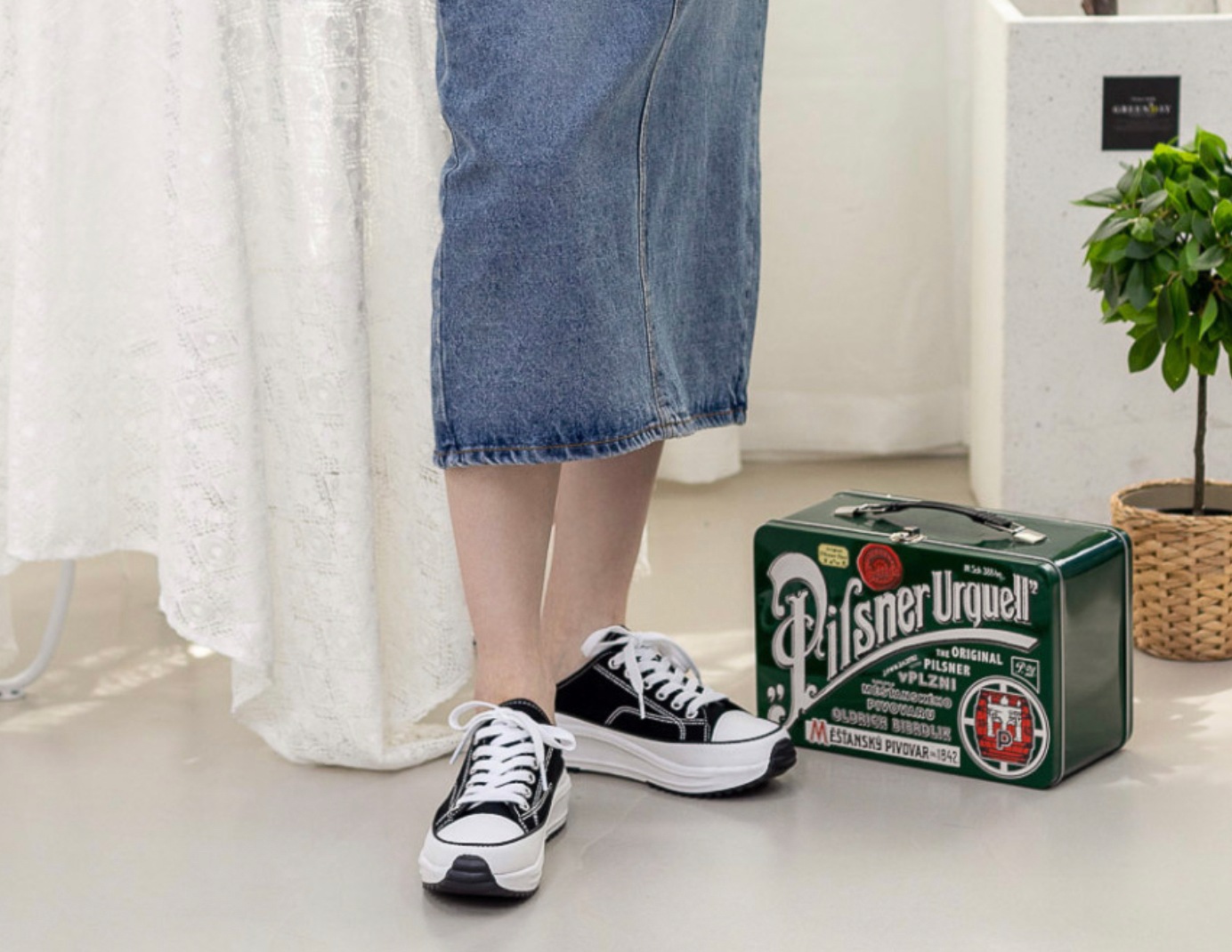 5cm アップシークレットスニーカー スリッパ ミュールブロッパー 5cm アップシークレットスニーカー スリッパ ミュールブロッパー