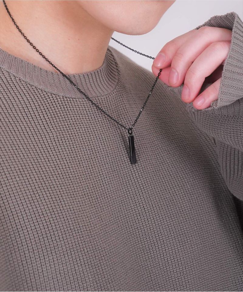 LH-1 トライネックレス サンドプレート サージカルステンレス (ブラック) 03NE0195BK ステンレスネックレス メンズ 人気ブランド 誕生日 LH-1 トライネックレス サンドプレート サージカルステンレス (ブラック) 03NE0195BK ステンレスネックレス メンズ 人気ブランド 誕生日