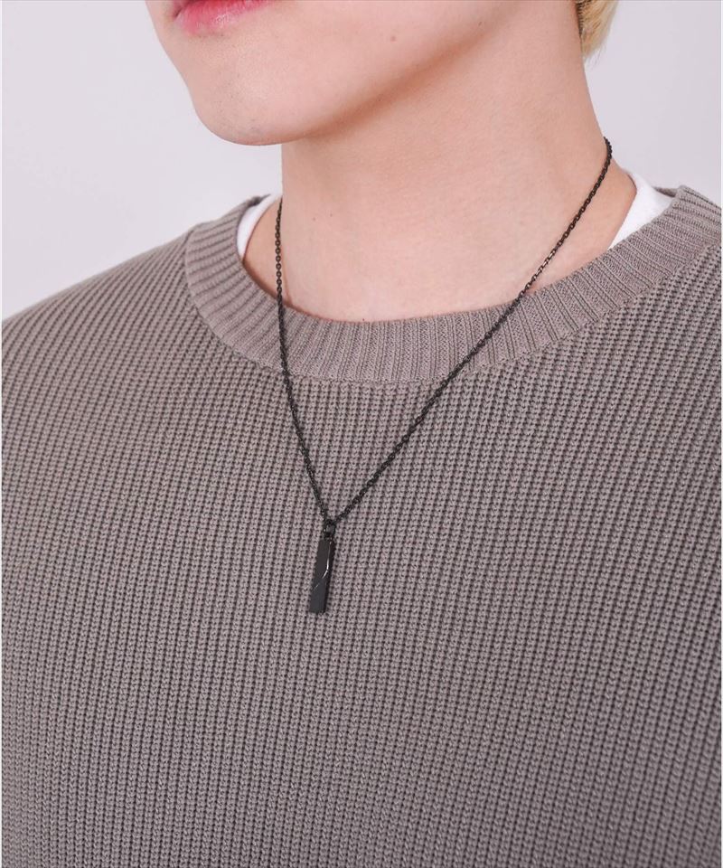 LH-1 トライネックレス サンドプレート サージカルステンレス (ブラック) 03NE0195BK ステンレスネックレス メンズ 人気ブランド 誕生日 LH-1 トライネックレス サンドプレート サージカルステンレス (ブラック) 03NE0195BK ステンレスネックレス メンズ 人気ブランド 誕生日