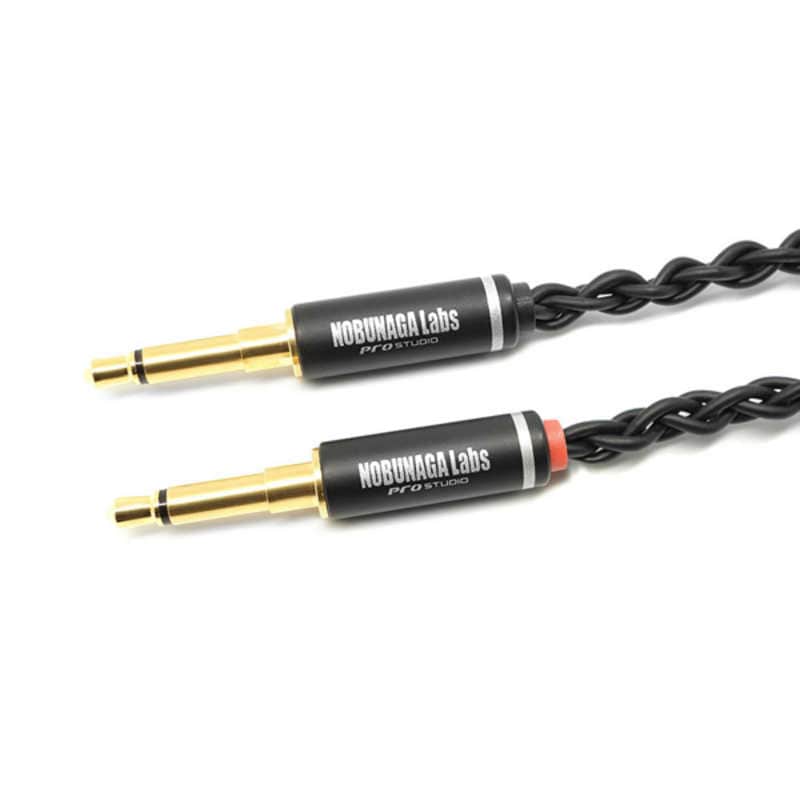 NOBUNAGA　リケーブル 霧降 豪 Kirifuri-Gou【4.4mm5極バランス/3.5mm2極モノラルミニ×2】　NLAKFIGOU