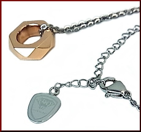 LION HEART/ステンレスアクセ レディース リングトップ ネックレス 04N154SL LION HEART/ステンレスアクセ レディース リングトップ ネックレス 04N154SL