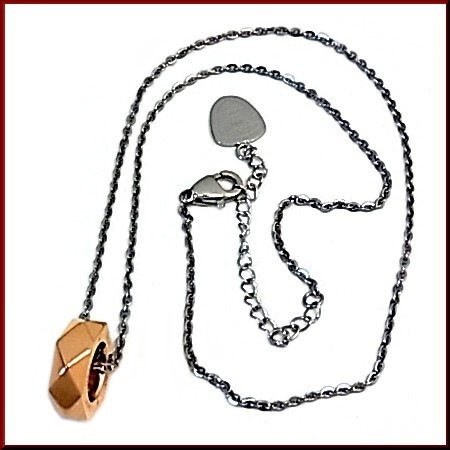 LION HEART/ステンレスアクセ レディース リングトップ ネックレス 04N154SL LION HEART/ステンレスアクセ レディース リングトップ ネックレス 04N154SL