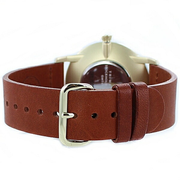 トリワ ファルケン ブラウン レザーウォッチ ユニセックス 腕時計 手表 大人 シンプル ルビーカラー レッド メンズ レディース おしゃれ ポイント消化