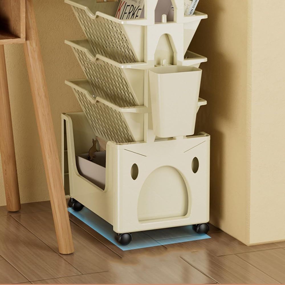 可動式本棚 5段移動式本棚 書類収納 書類棚 可動本棚カート 階層型ローリングカートキャスター付き 多目的 省スペースの階層型ローリングカート 学校教室家庭用のローリングユーティリティカート 可動式本棚 5段移動式本棚 書類収納 書類棚 可動本棚カート 階層型ローリングカートキャスター付き 多目的 省スペースの階層型ローリングカート 学校教室家庭用のローリングユーティリティカート