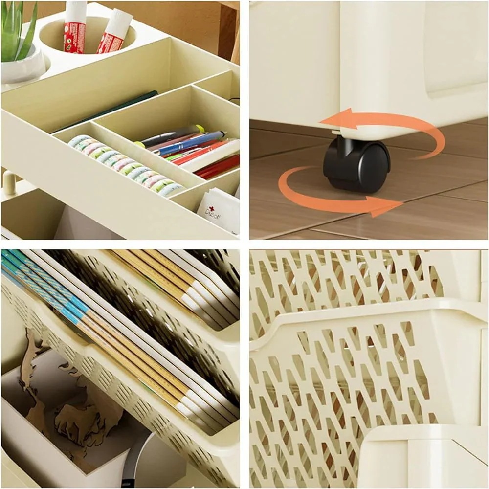 可動式本棚 5段移動式本棚 書類収納 書類棚 可動本棚カート 階層型ローリングカートキャスター付き 多目的 省スペースの階層型ローリングカート 学校教室家庭用のローリングユーティリティカート 可動式本棚 5段移動式本棚 書類収納 書類棚 可動本棚カート 階層型ローリングカートキャスター付き 多目的 省スペースの階層型ローリングカート 学校教室家庭用のローリングユーティリティカート