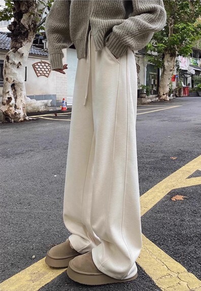 レディース パンツ ボトムス ストレートパンツ ロングパンツ ワイドパンツ ロング 丈長 ワイド ポケット ハイウエスト ドロスト かわいい 大人可愛い シンプル ラフ クール キュート 都会的