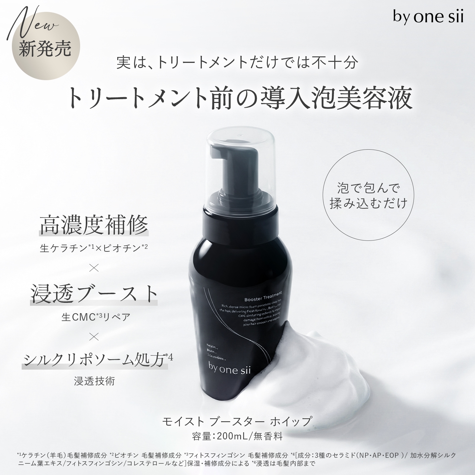 Qoo10] バイワンシー 【美容室専売品】トリートメント前の導入泡