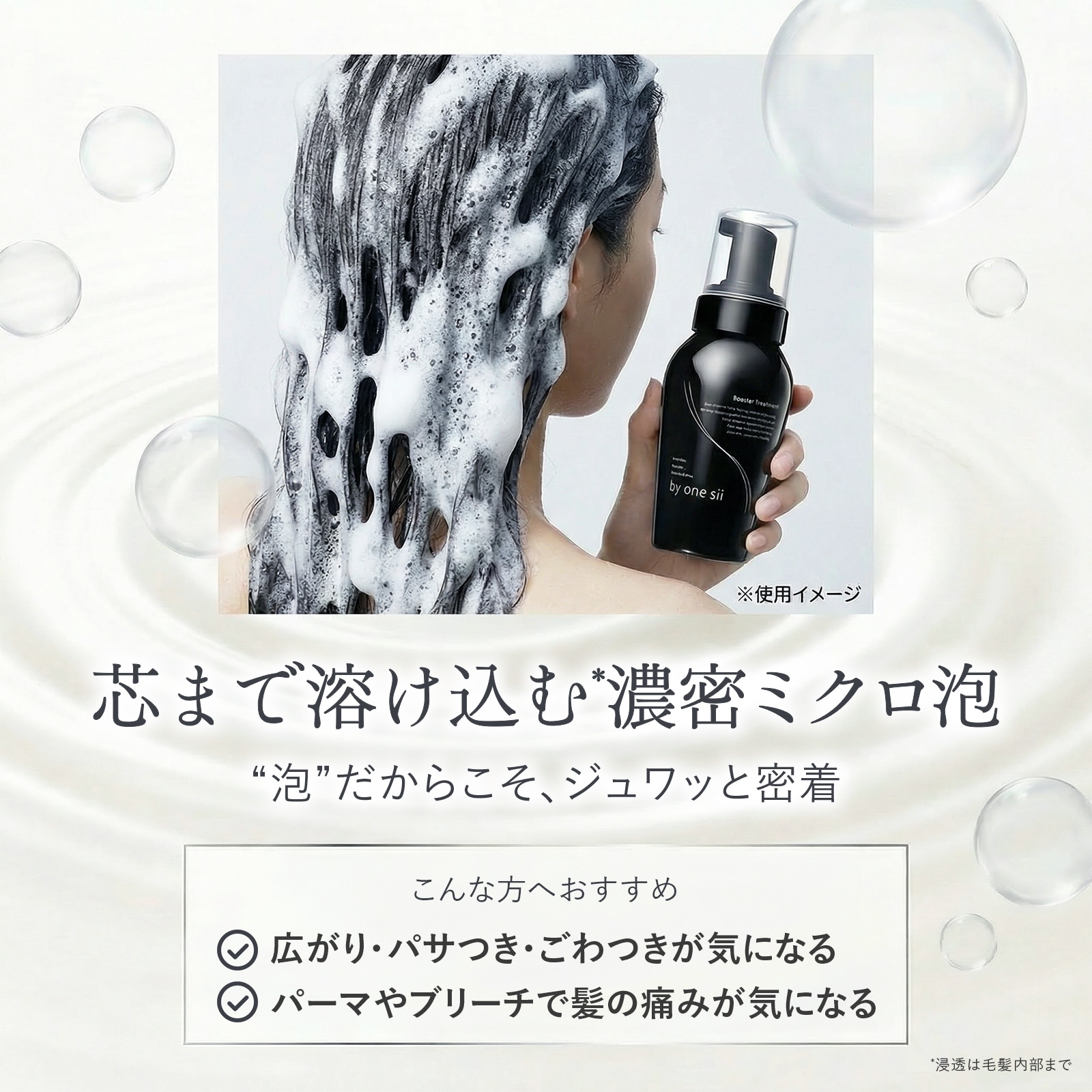Qoo10] バイワンシー 【美容室専売品】トリートメント前の導入泡
