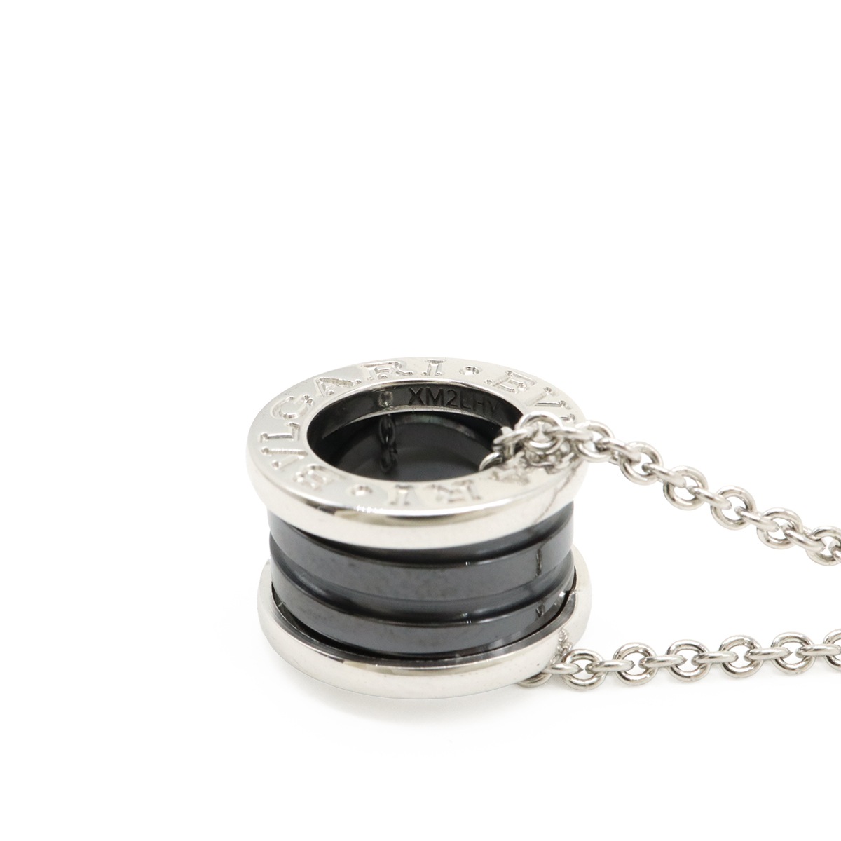 B-zero1 B.zero1 ビーゼロワン セーブザチルドレン ネックレス ペンダント Ag925 SV925 セラミック シルバー ブラック 34963