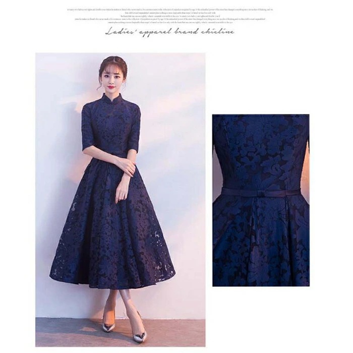 【即納】パーティードレス ミモレ丈 結婚式ドレス 刺繍&総レース 結婚式 パーティドレス お呼ばれドレス 袖あり 袖 ニ次会 フォーマル リボン 刺繍 セレブ 二次会 パーティ 2次会 パーティードレ 【即納】パーティードレス ミモレ丈 結婚式ドレス 刺繍&総レース 結婚式 パーティドレス お呼ばれドレス 袖あり 袖 ニ次会 フォーマル リボン 刺繍 セレブ 二次会 パーティ 2次会 パーティードレ