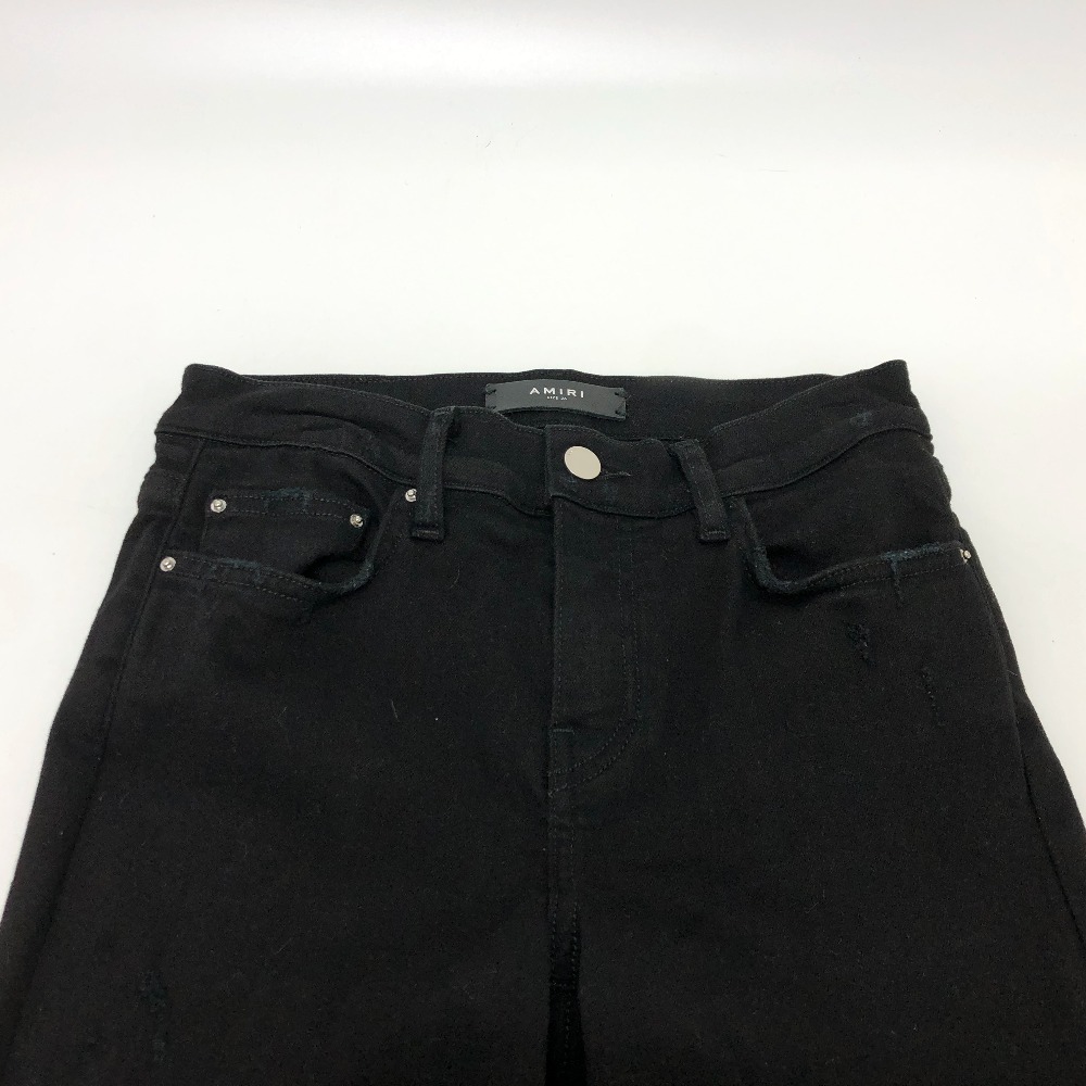 アミリAMIRI アミリ デニムパンツ ダメージ加工 ストレッチ