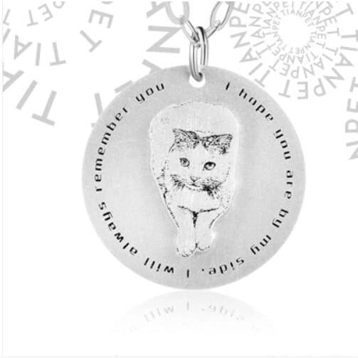 (Kizoo)オーダーメイド ペット写真 カスタマイズ オーダー ネックレス DIY 猫犬の肖像 アクセサリー シルバー 記念品 犬 猫 形見 メモリアル ペンダント (Kizoo)オーダーメイド ペット写真 カスタマイズ オーダー ネックレス DIY 猫犬の肖像 アクセサリー シルバー 記念品 犬 猫 形見 メモリアル ペンダント