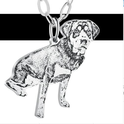 (Kizoo)オーダーメイド ペット写真 カスタマイズ オーダー ネックレス DIY 猫犬の肖像 アクセサリー シルバー 記念品 犬 猫 形見 メモリアル ペンダント (Kizoo)オーダーメイド ペット写真 カスタマイズ オーダー ネックレス DIY 猫犬の肖像 アクセサリー シルバー 記念品 犬 猫 形見 メモリアル ペンダント
