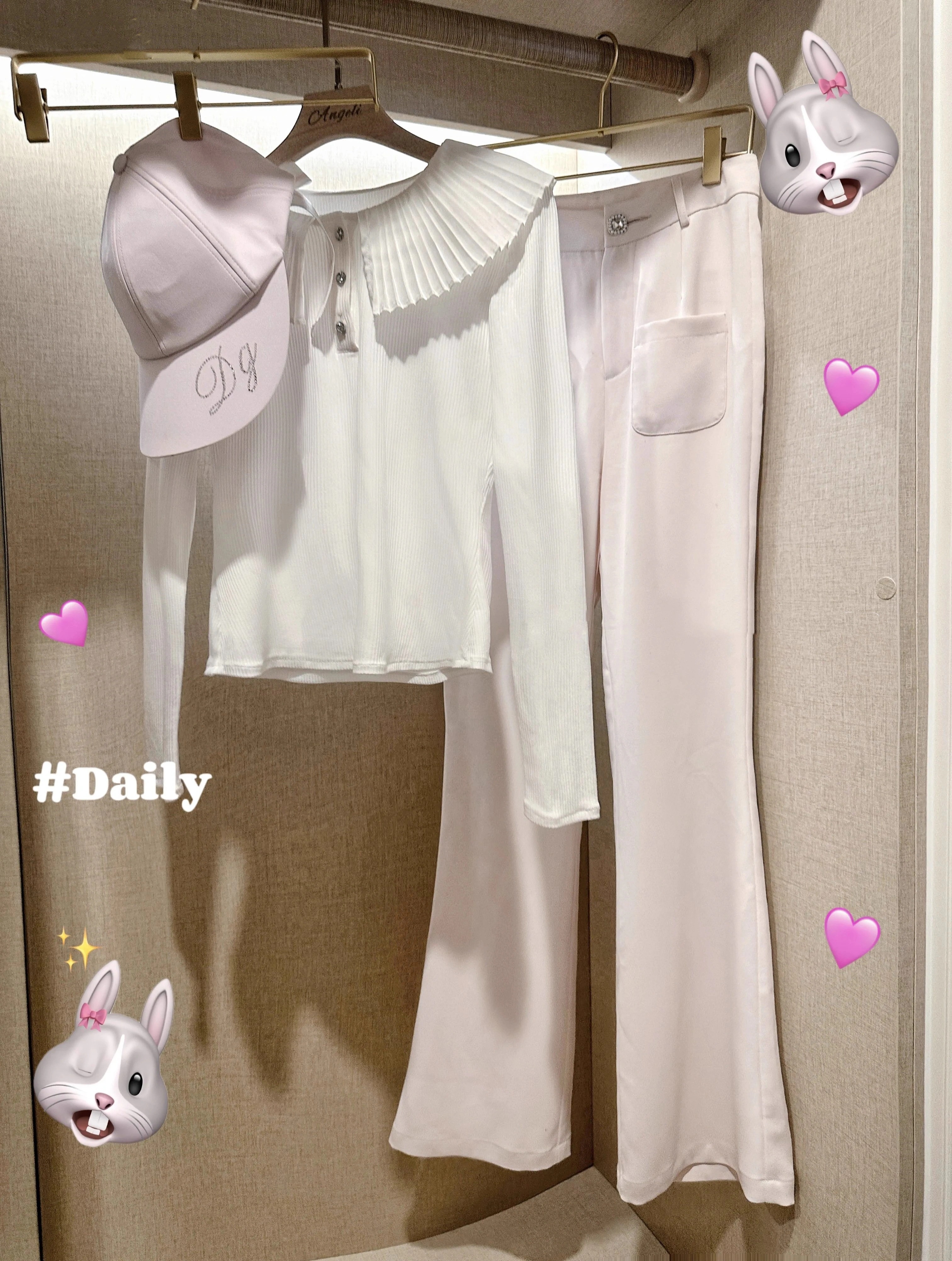 【送料無料】ゴルフウェア 2025 春夏秋 上下セット ニット長袖 Tシャツ ロングパンツ ドット柄スカート 白 ピンク ローズ かわいい 痩せる 韓国風 レディース ゴルフスカート スポーツウェア