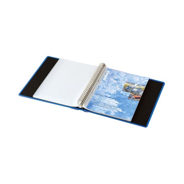 クリヤーブック クリアブック(タフボディ)（替紙式） A4タテ 30穴 30ポケット 90枚収容 青 (×10セット) |b04 コクヨ クリヤーブック タフボディ用替紙50枚 ラ-J880-5 1セット(100枚