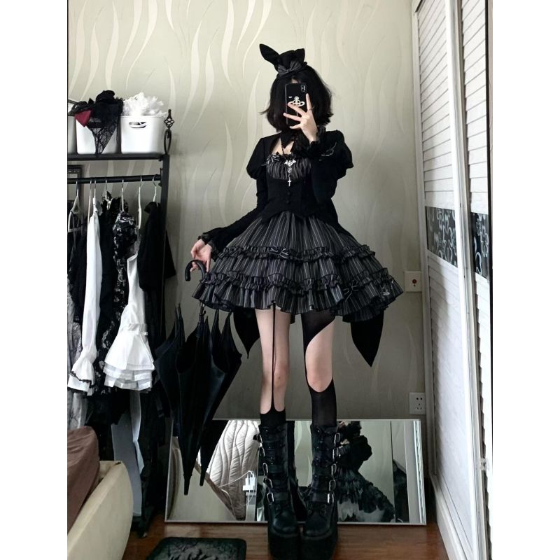 ダーク系ロリータ コスチューム レディース コスプレ かわいい コスプレロリータ王女スカート ダーク系ロリータ コスチューム レディース コスプレ かわいい コスプレロリータ王女スカート
