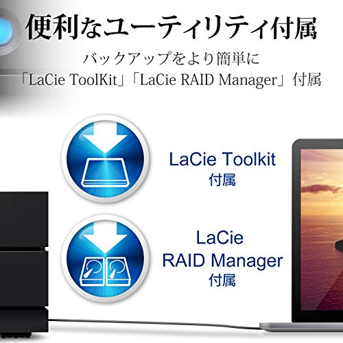 LaCie 外付けハードディスク... : タブレット・パソコン HDD 最新の激安