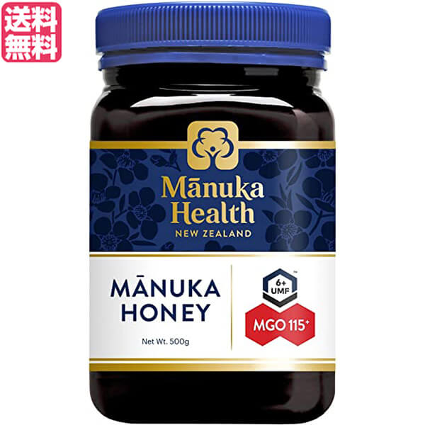 マヌカハニー UMF MGO マヌカヘルス マニカハニー MGO115 /UMF6 500g マヌカハニー UMF MGO マヌカヘルス マニカハニー MGO115 /UMF6 500g