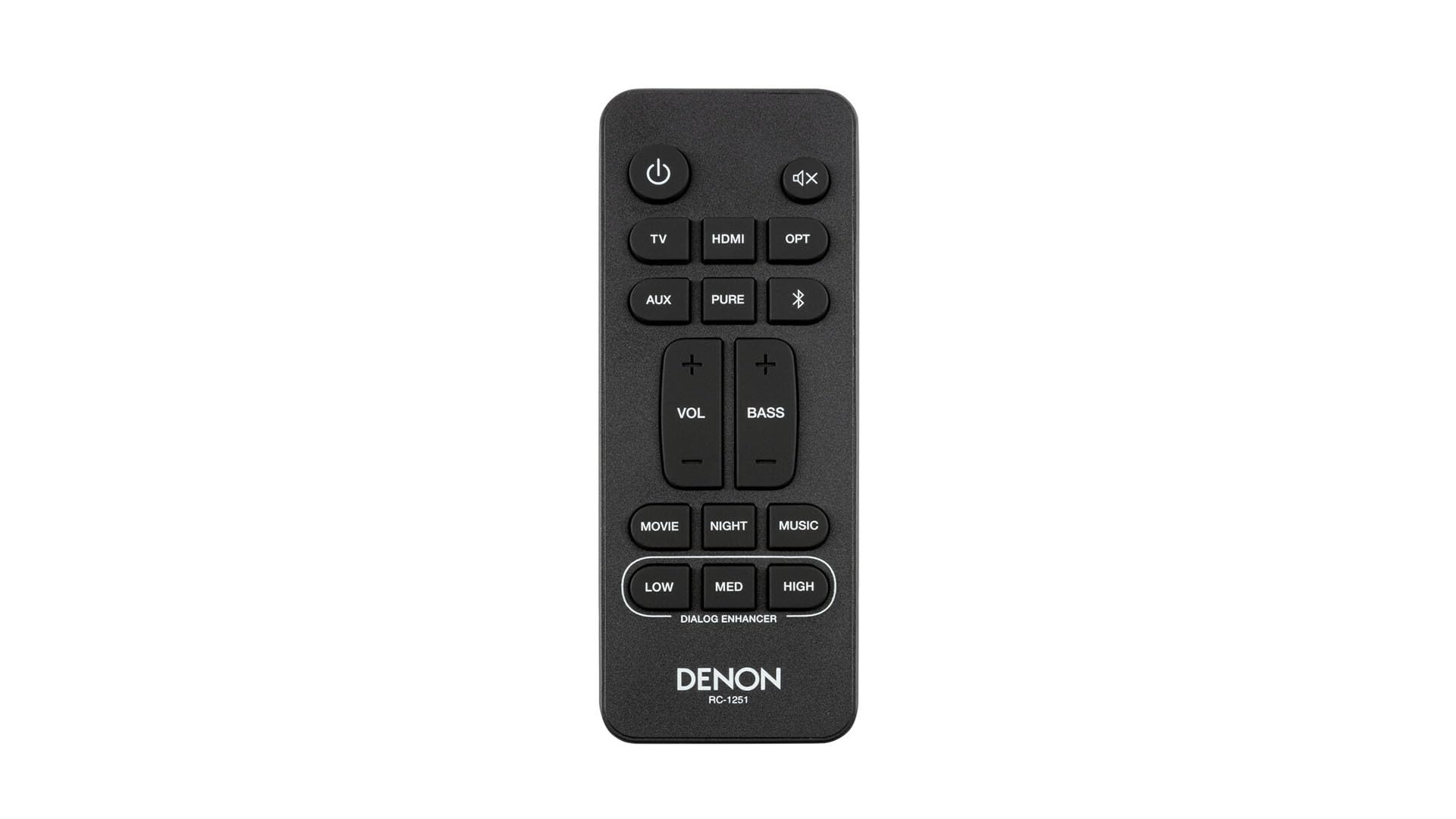 デノン サウンドバー デュアルサブウーハー内蔵 Dolby Atmos & ロスレスオーディオ対応 DHT-S218K ブラック