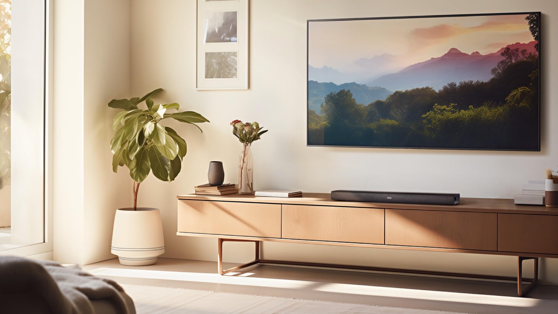 デノン サウンドバー デュアルサブウーハー内蔵 Dolby Atmos & ロスレスオーディオ対応 DHT-S218K ブラック