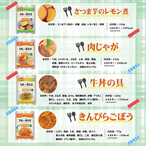 アルファフーズ 美味しい防災食 おかず お惣菜 麺類 21種類セット 賞味期限4年半保証 7日分 非