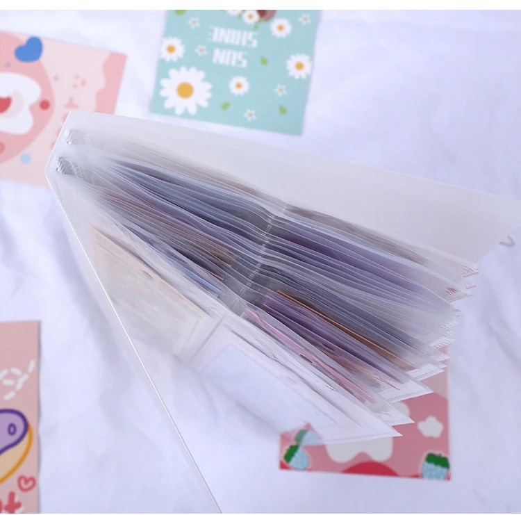 【1つ買うと12つ無料】ステッカー収納 アルバム シール収納 収納帳 カード収納 透明 大容量71 【1つ買うと12つ無料】ステッカー収納 アルバム シール収納 収納帳 カード収納 透明 大容量71