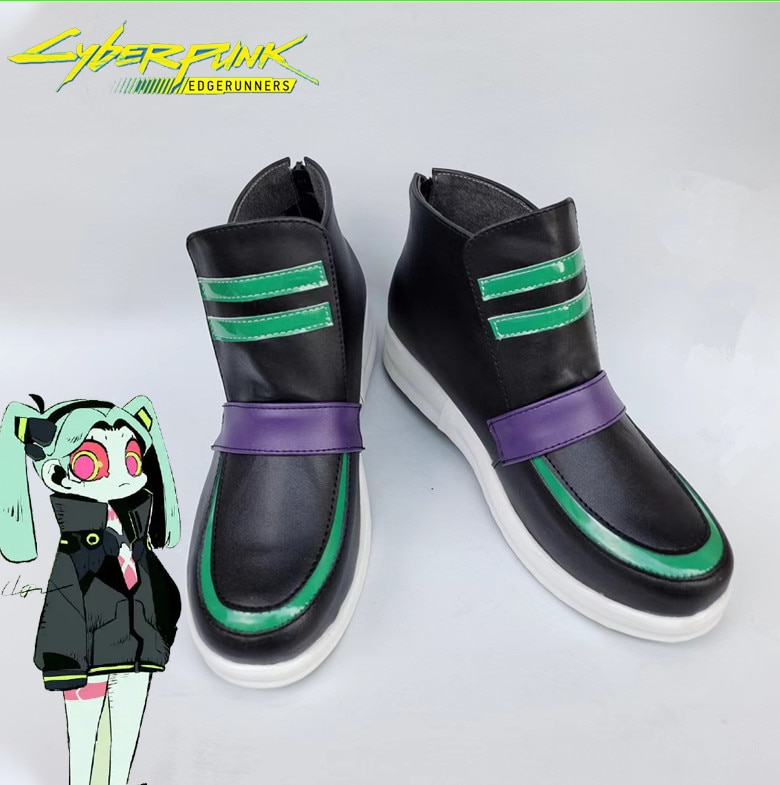 Cyberpunk: Edgerunners サイバーパンク:エッジランナーズ レベッカ Rebecca コスプレ靴 コスプレ道具　コスチューム