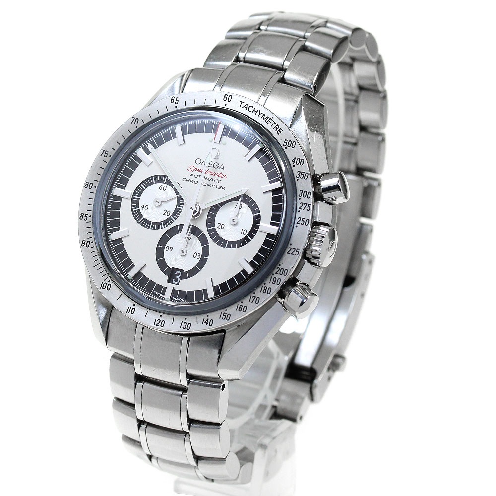 オメガ OMEGA 3506.31 スピードマスター レーシング レジェンド シューマッハ クロノグラフ 自動巻き メンズ 箱・保証書付き_866905【中古】 オメガ OMEGA 3506.31 スピードマスター レーシング レジェンド シューマッハ クロノグラフ 自動巻き メンズ 箱・保証書付き_866905【中古】