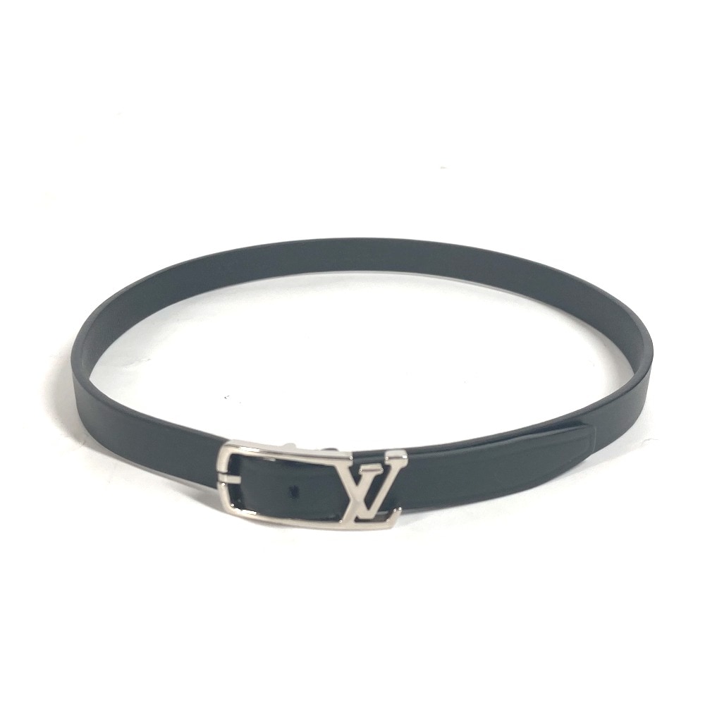 Louis Vuitton ブラック レザーバングル BUYERS ファッション Louis Vuitton ブラックレザーバングル