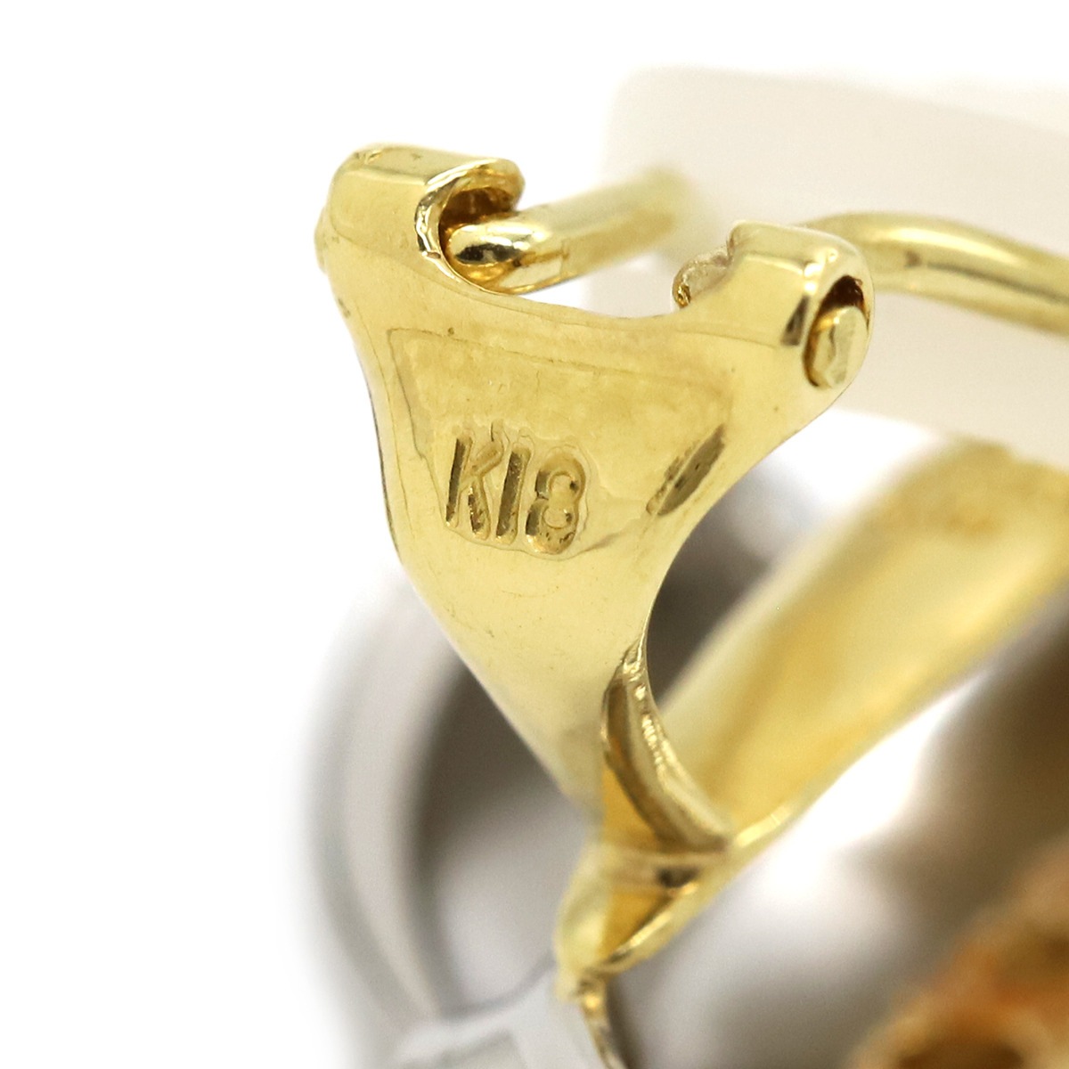 イヤリング ダイヤモンド コンビ K18YG Pt900 ダイヤモンド プラチナシルバーXイエローゴールド 750 18K プラチナ 【中古】 イヤリング ダイヤモンド コンビ K18YG Pt900 ダイヤモンド プラチナシルバーXイエローゴールド 750 18K プラチナ 【中古】