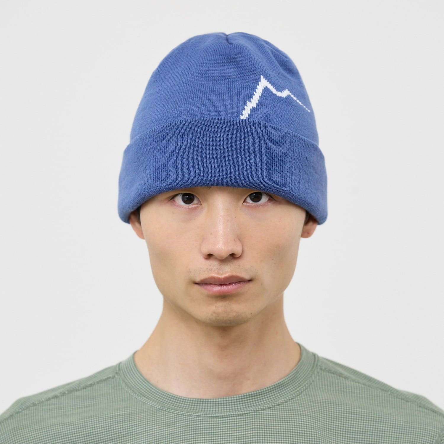 CAYL ニット帽 ブルー594 CAYL】 LOGO BEANIE LONG : BLUE
