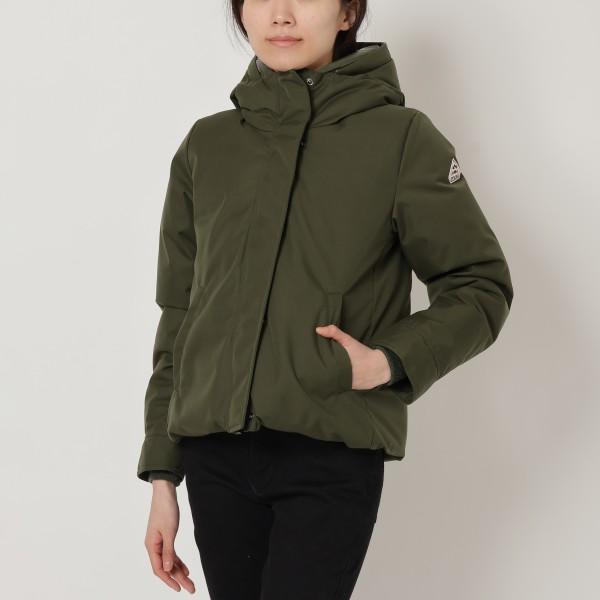 ダウンジャケット コート シャーロット アウター カーキ レディース HWU009 DEEP KHAKI