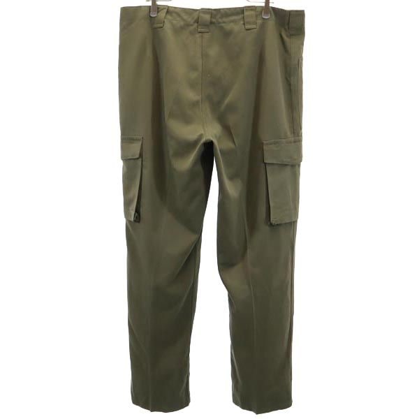 オーストリア軍 90s ミリタリー カーゴパンツ カーキ Austrian Army ボタンフライ メンズ