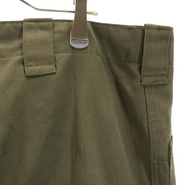 オーストリア軍 90s ミリタリー カーゴパンツ カーキ Austrian Army ボタンフライ メンズ