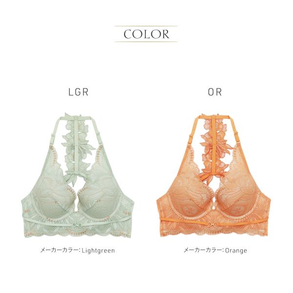 アンブラ Luxe バックデザイン2WAY ロングブラジャー 大きいサイズ ANNEBRA アンブラ Luxe バックデザイン2WAY ロングブラジャー 大きいサイズ ANNEBRA