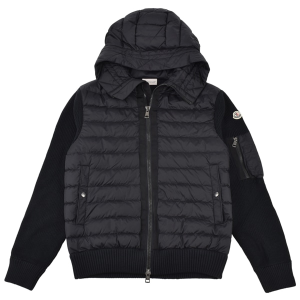 MONCLER モンクレール CARDIGAN TRICOT/ナイロン×ニット 切り替え ダウンジャケット/9B50800 A9340 999 MONCLER モンクレール CARDIGAN TRICOT/ナイロン×ニット 切り替え ダウンジャケット/9B50800 A9340 999