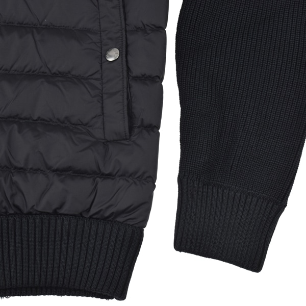 MONCLER モンクレール CARDIGAN TRICOT/ナイロン×ニット 切り替え ダウンジャケット/9B50800 A9340 999 MONCLER モンクレール CARDIGAN TRICOT/ナイロン×ニット 切り替え ダウンジャケット/9B50800 A9340 999